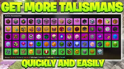 How to Farm Talismans Efficiently in Hypixel Skyblock